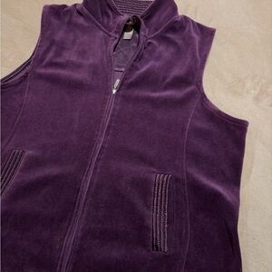 Women's Purple Sleeveless Vest